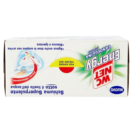 Wc Net Energy Candeggina polvere 4 Buste x 60 g